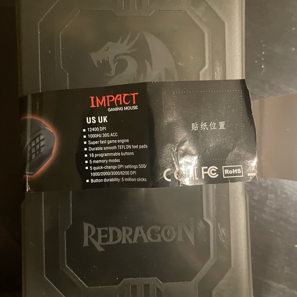 Impact Computer gaming mouse - Picture 3 of 4